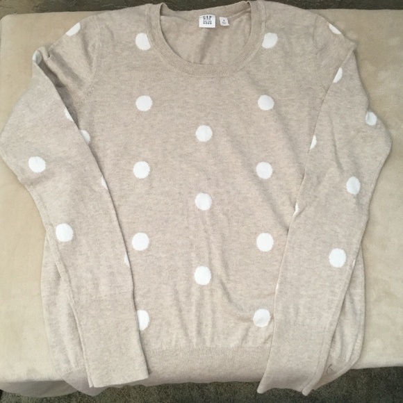 Gap cotton polka dot sweater - Picture 1 of 2